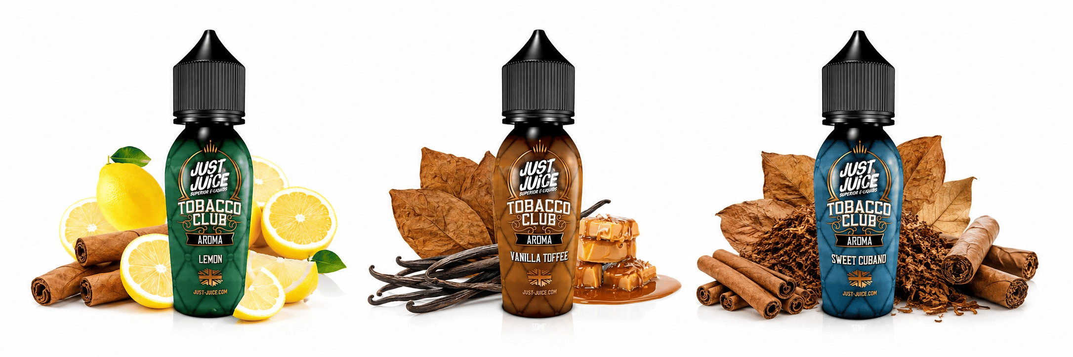 aroma banner just juice tobacco club vaping cz 